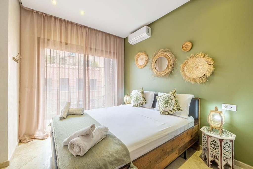 Cozy And Brand New Luxury Flat And Hypercenter Marrakech Apartman Marrákes Kültér fotó
